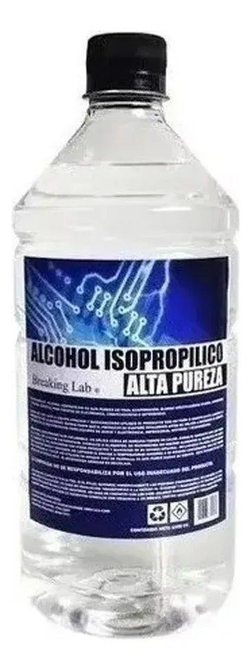 alcohol isopropilico 1/2Ltro