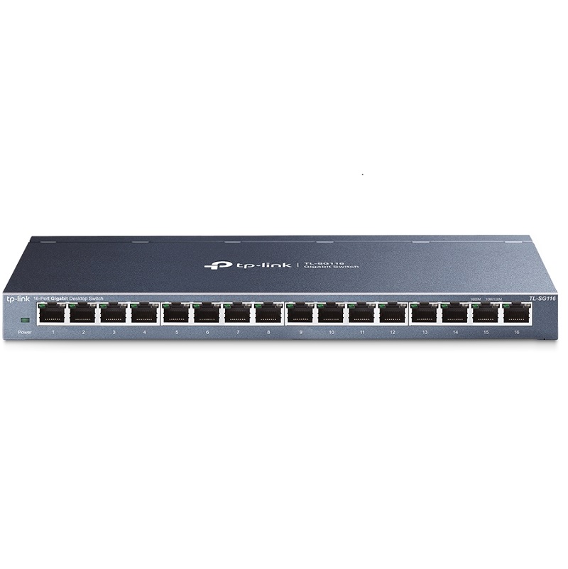 Switch Gigabit Poe+ Tp Link Tl-sg116p