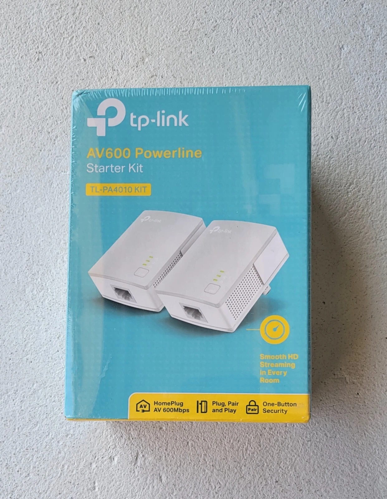 TP-LINK TL-PA4010KIT POWERLINE STARTER KIT AV600 N